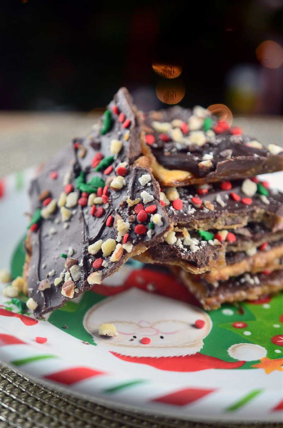 Saltine Coffee Toffee