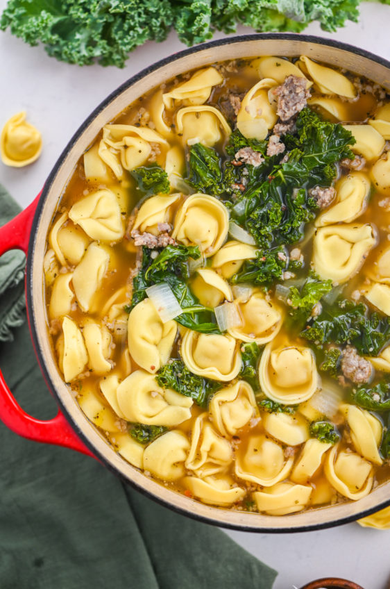 Sausage Tortellini Soup