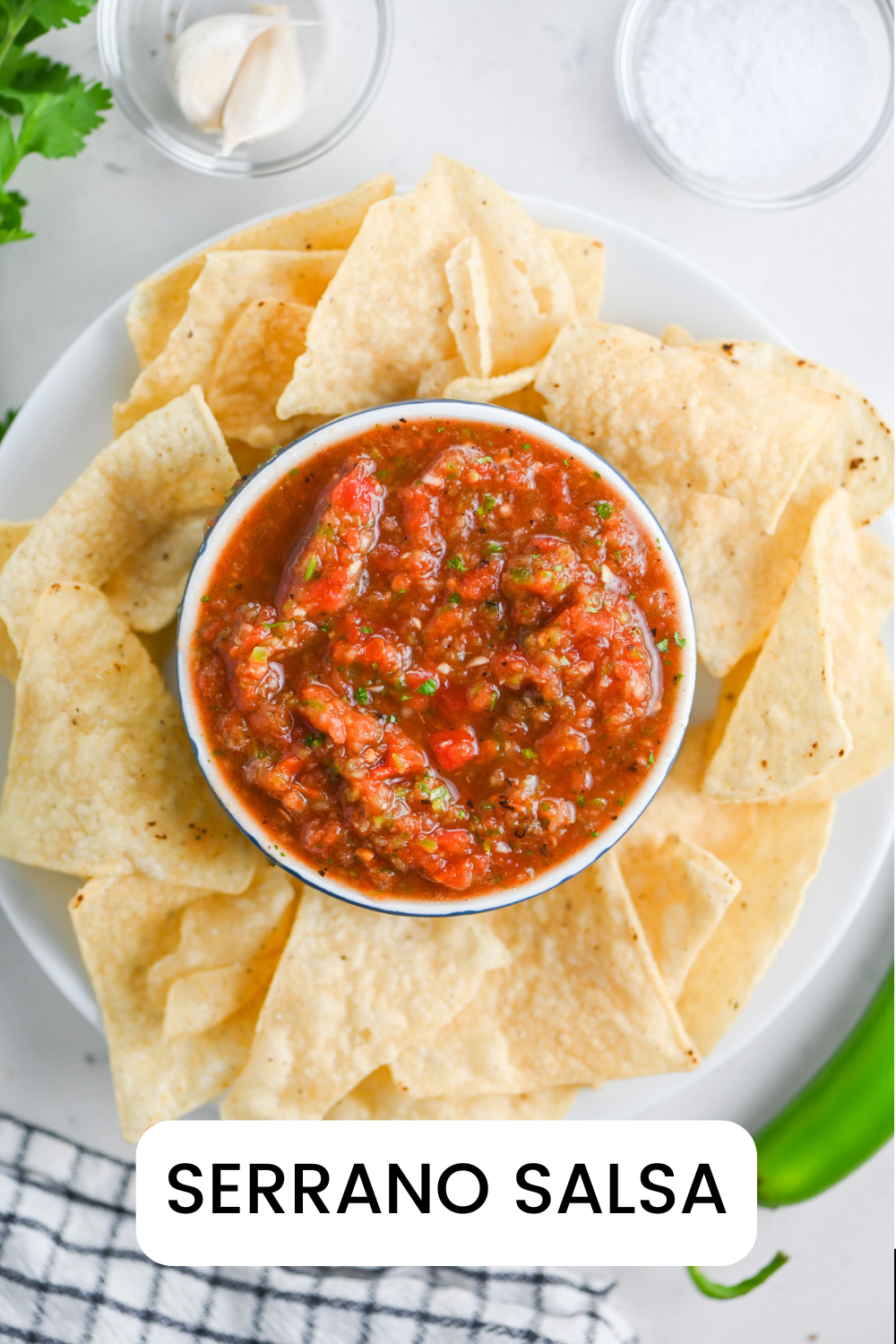 Serrano Salsa — Pin this recipe
