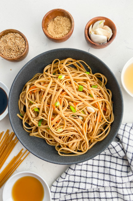 Cold Sesame Noodle Salad