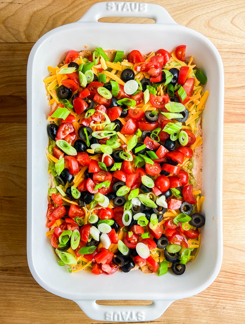 Classic Seven Layer Taco Dip Recipe Life s Ambrosia