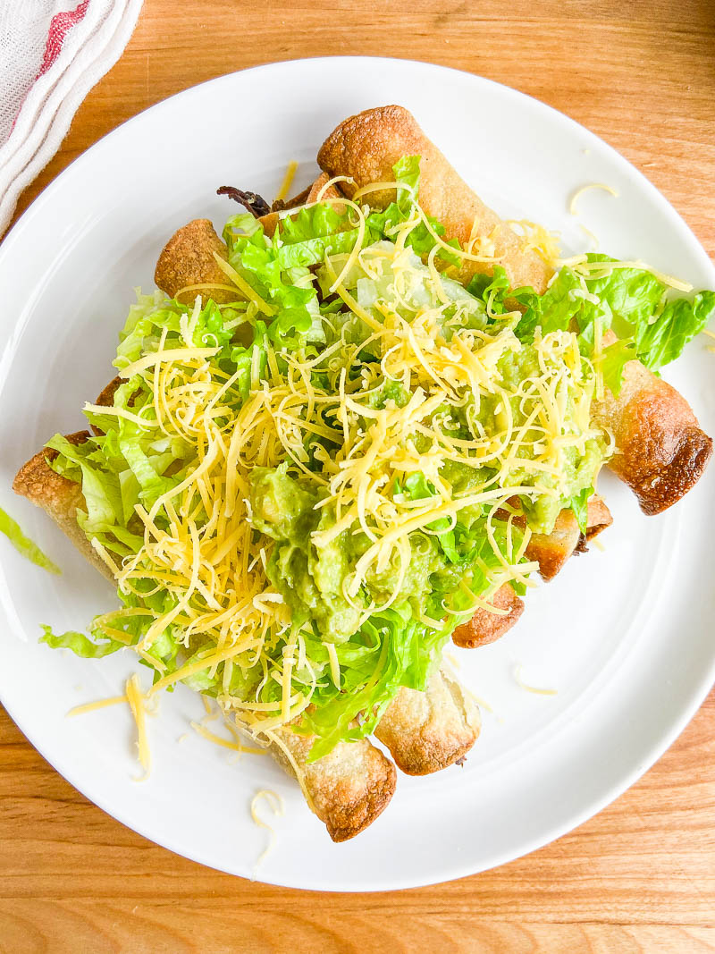 Shredded Beef Taquitos