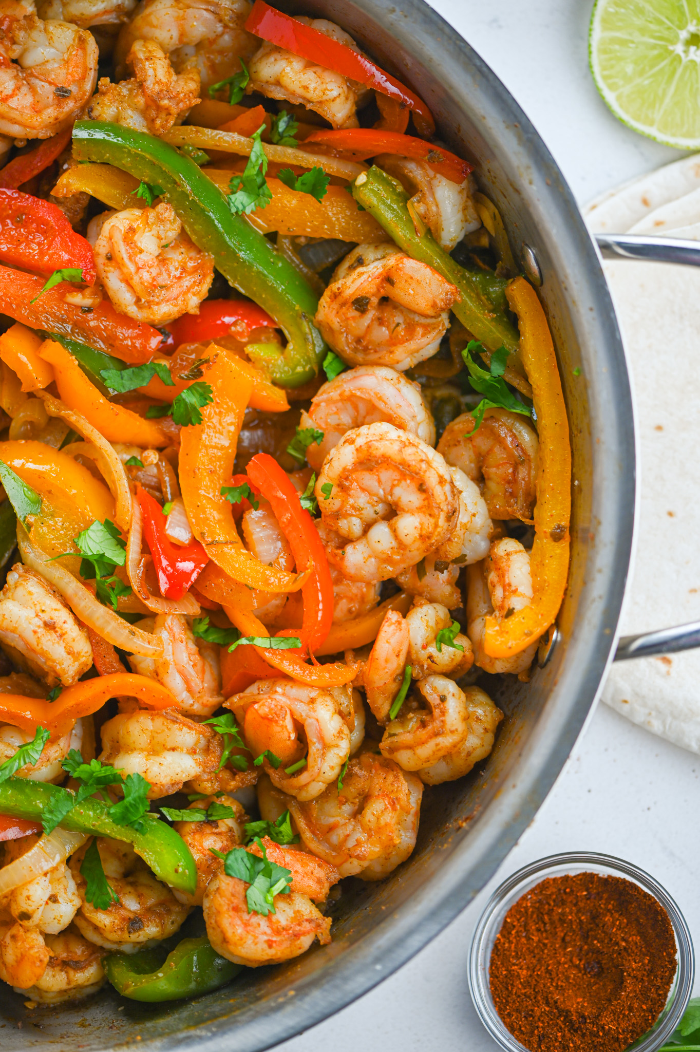 Shrimp Fajitas