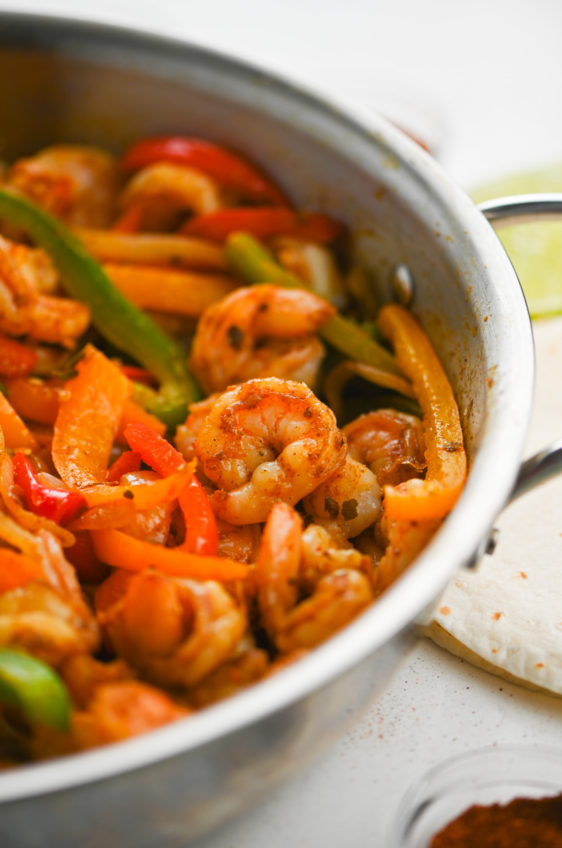 Shrimp Fajitas