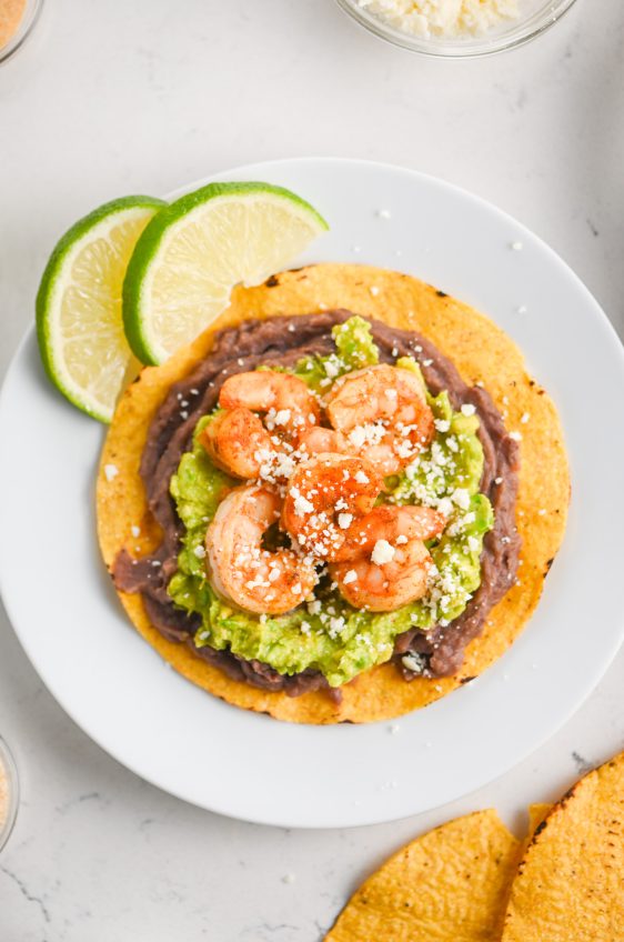 Shrimp Tostadas