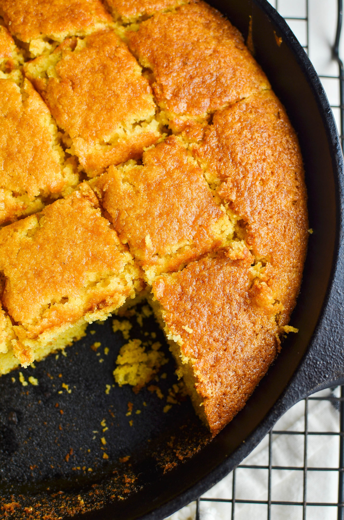 Easy Honey Skillet Cornbread Recipe Life's Ambrosia