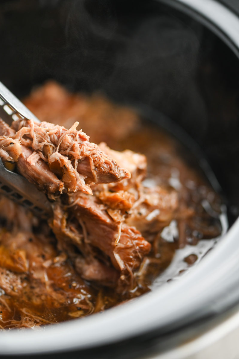 Pork adobo instant pot top