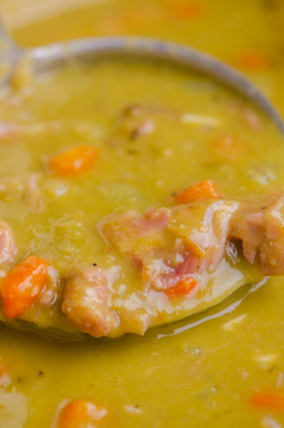 Split Pea Soup with Ham Hocks