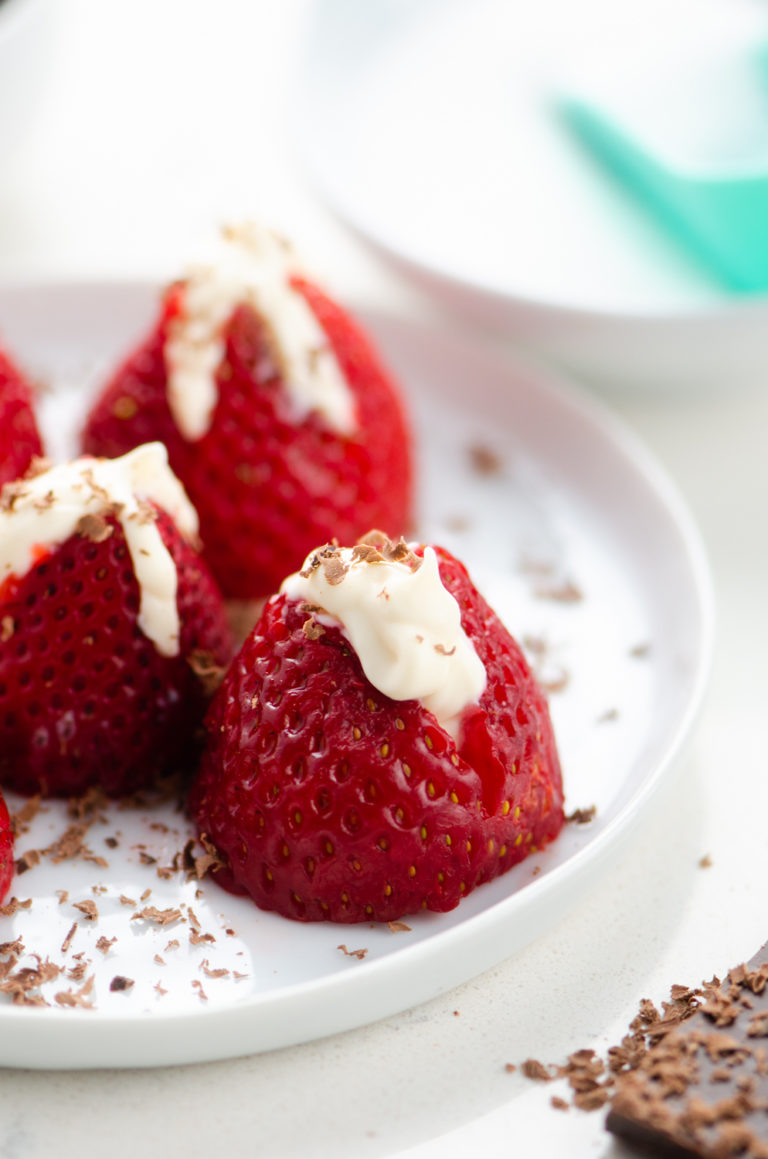Boozy Stuffed Strawberries Life's Ambrosia