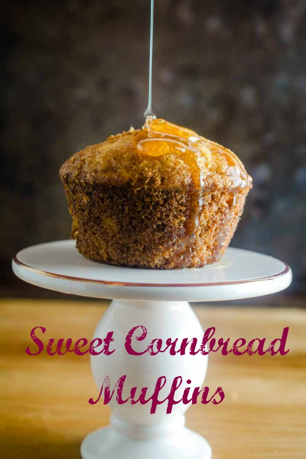 #ad Sweet Cornbread Muffins are tender, moist and have a hint of sweetness. They are a classic for a reason! Serve them with your favorite soup, chili or as a side dish for your holiday meal. #cornbread #sweetcornbread #cornmuffins