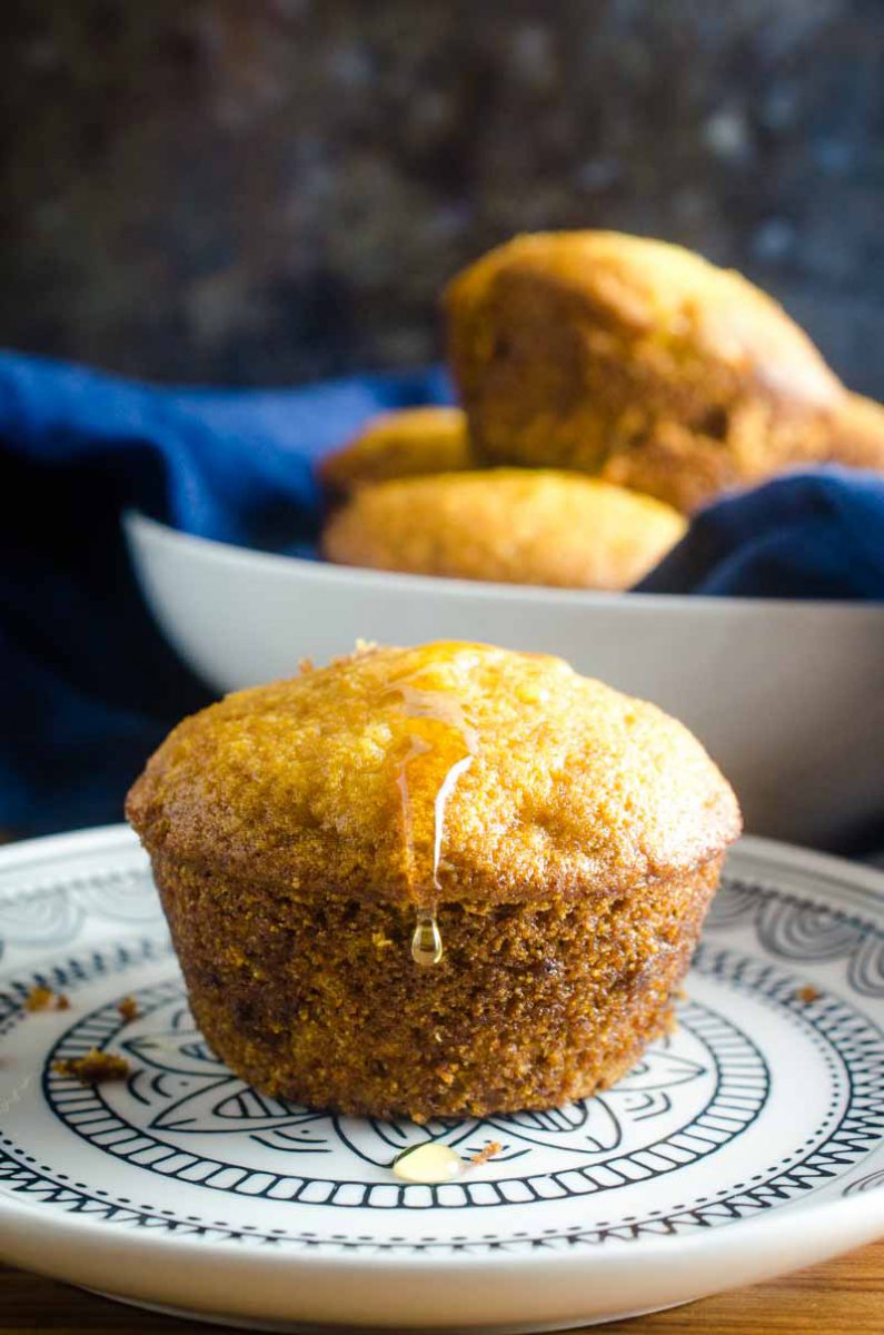 Sweet Cornbread Muffins are tender, moist and have a hint of sweetness. They are a classic for a reason! Serve them with your favorite soup, chili or as a side dish for your holiday meal. 