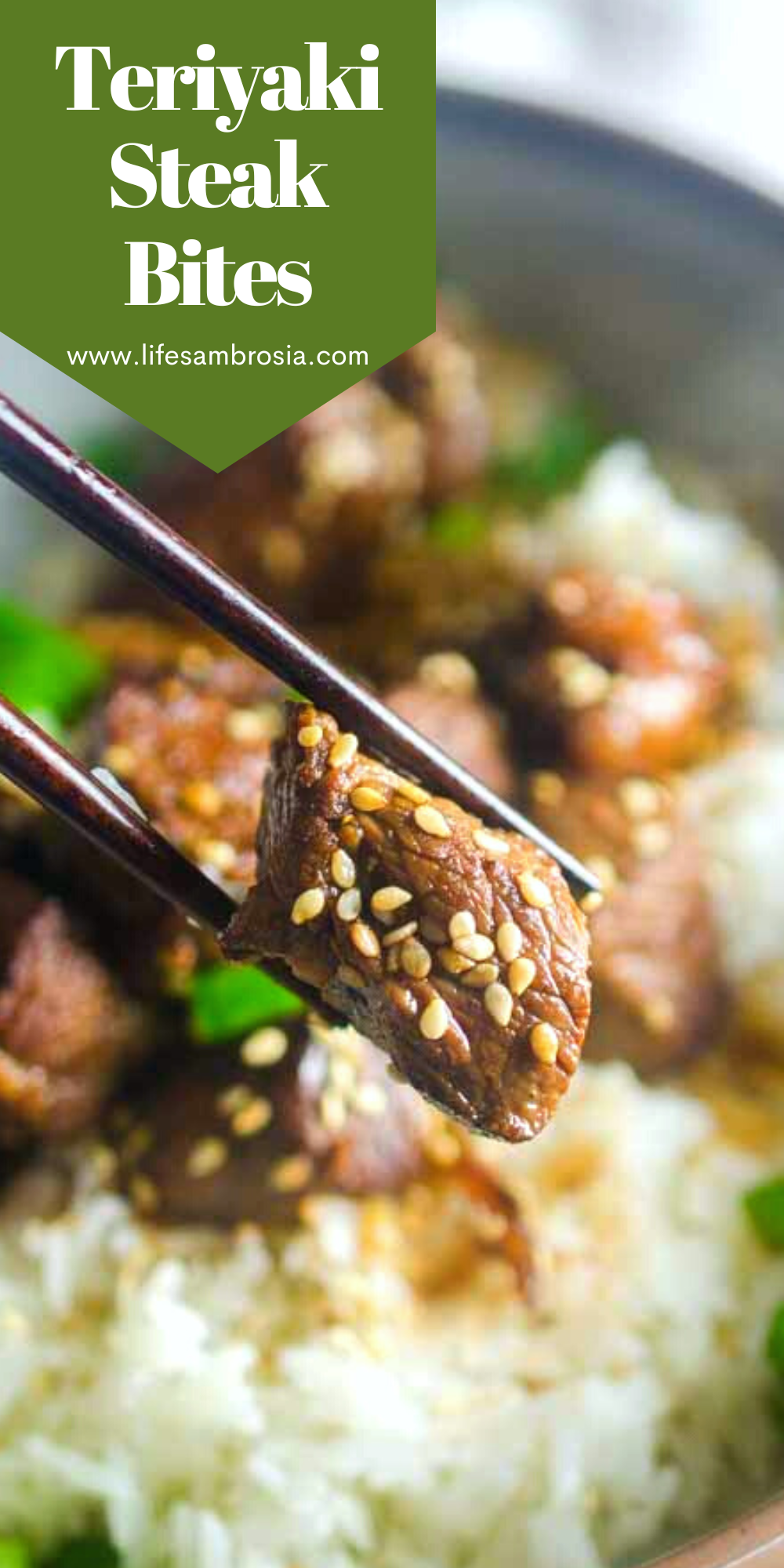 Teriyaki Steak Bites Life's Ambrosia