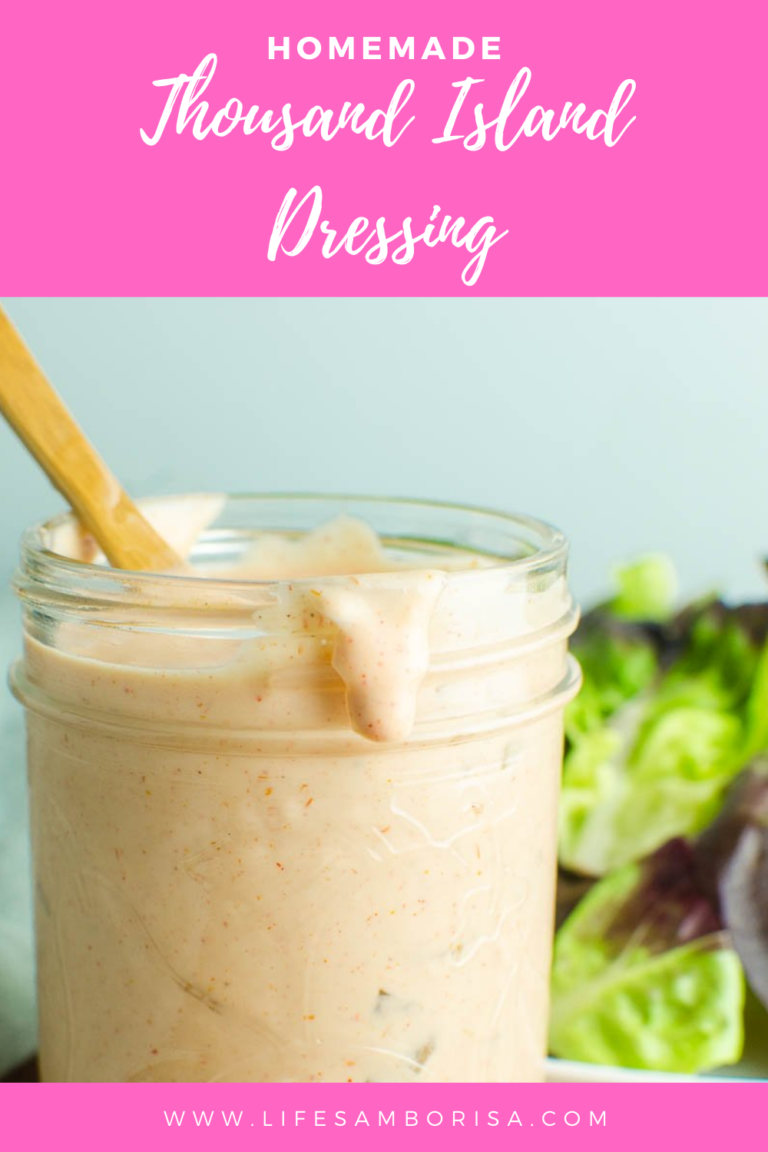 Homemade Thousand Island Dressing Life's Ambrosia