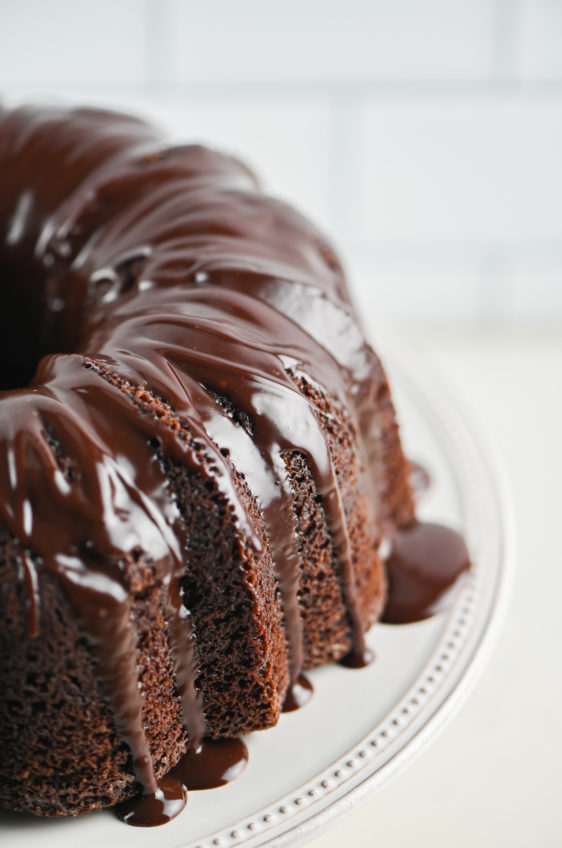 Triple Chocolate Bundt Cake