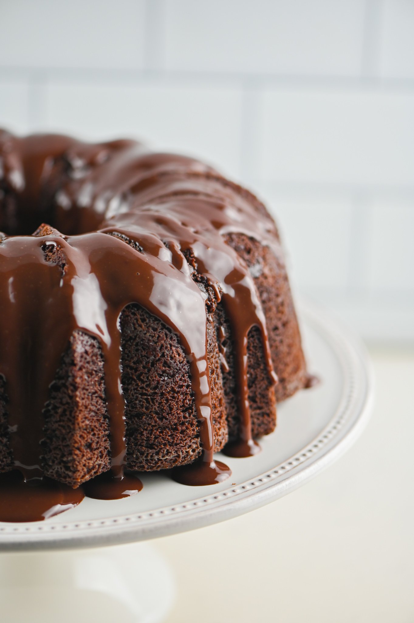 Mini Chocolate Bundt Cakes with Peppermint - From The Larder