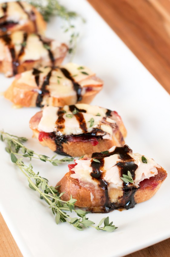 Turkey Brie Crostini