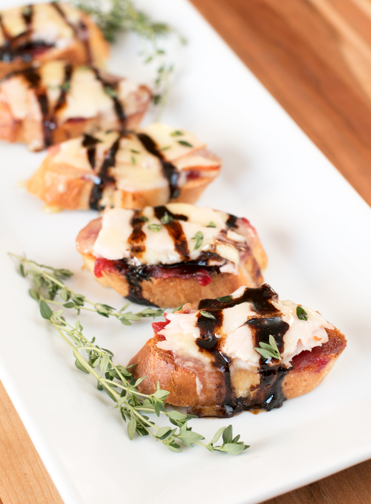 Turkey Brie Crostini