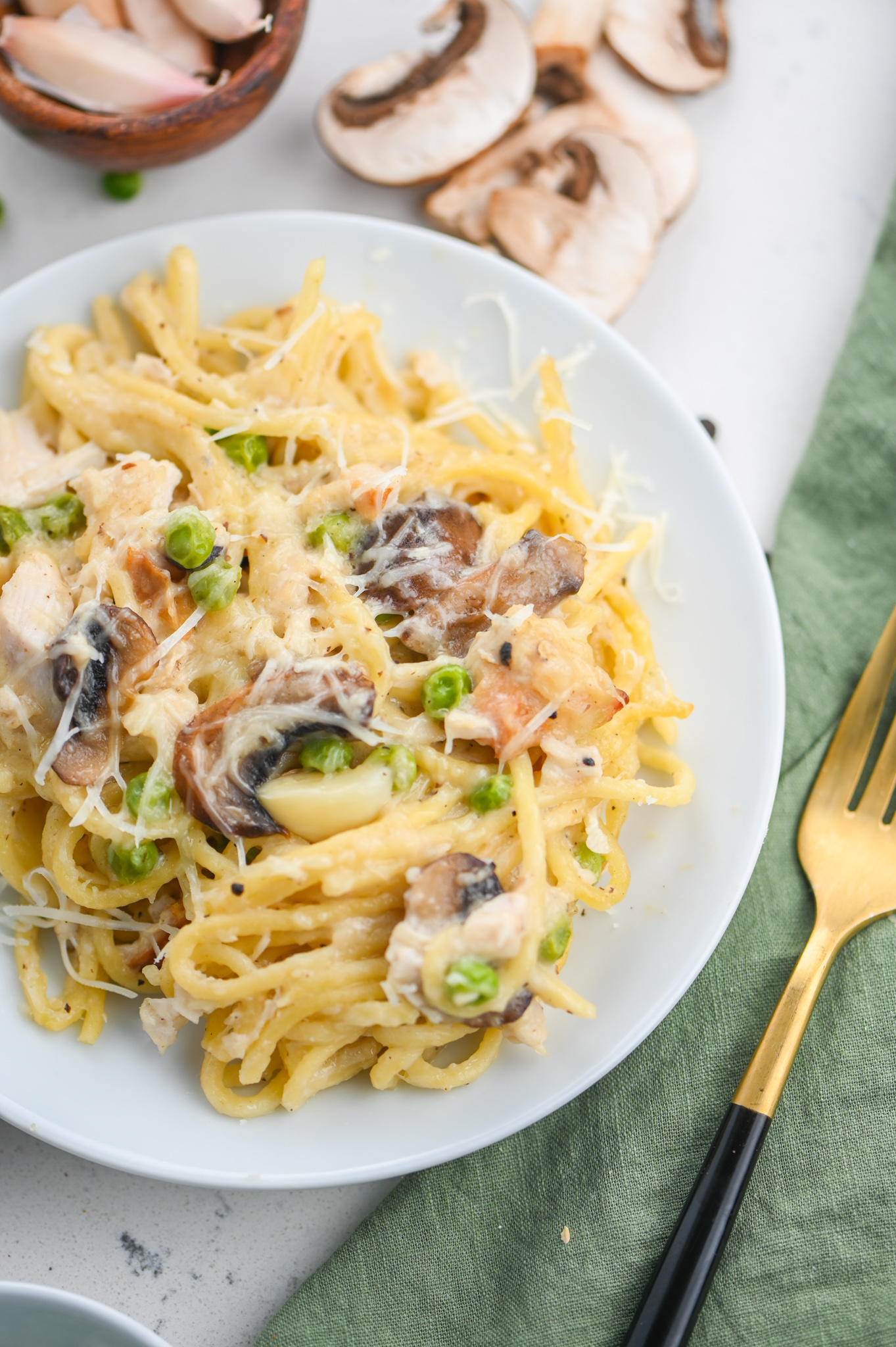 Easy Turkey Tetrazzini