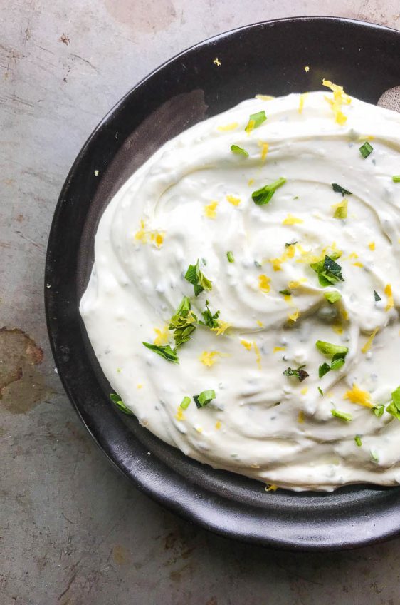 Creamy whipped feta is the perfect cheese spread for crackers, bread and veggies.