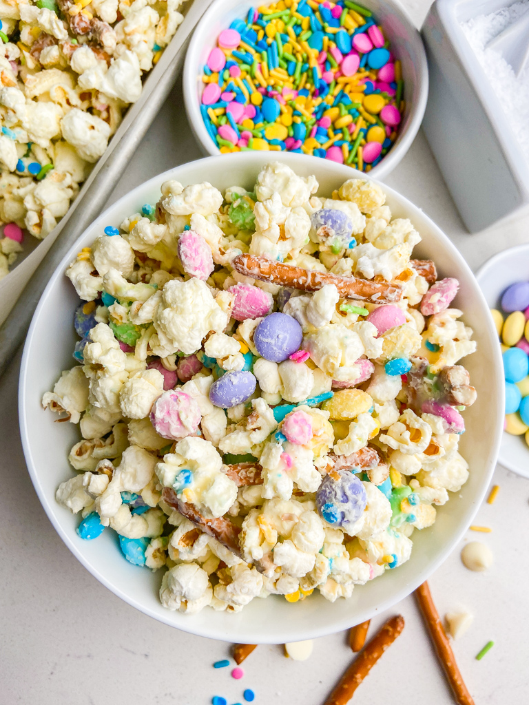 White Chocolate Popcorn (Easter Mix) Life's Ambrosia