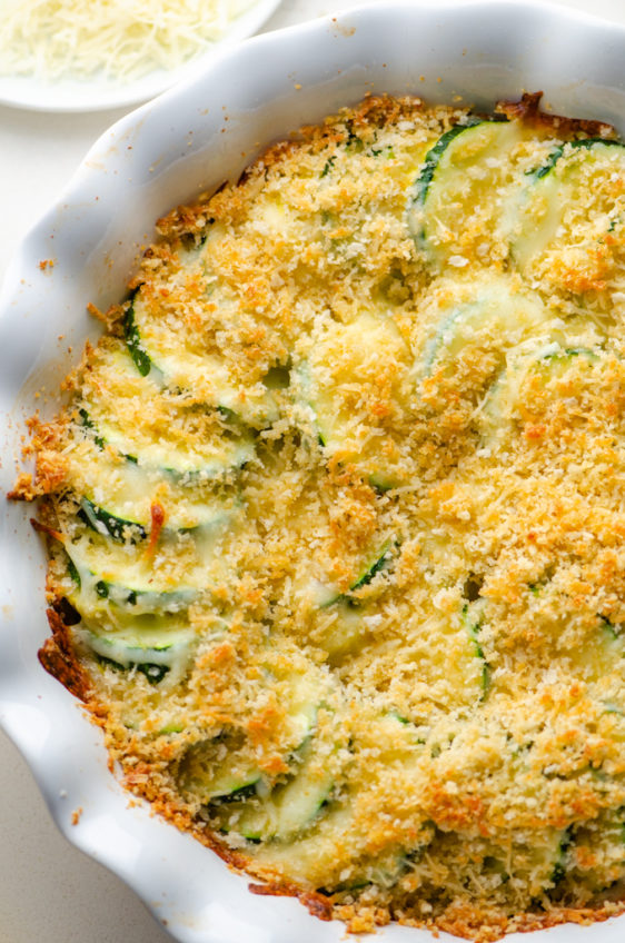 Zucchini and Yellow Squash Casserole