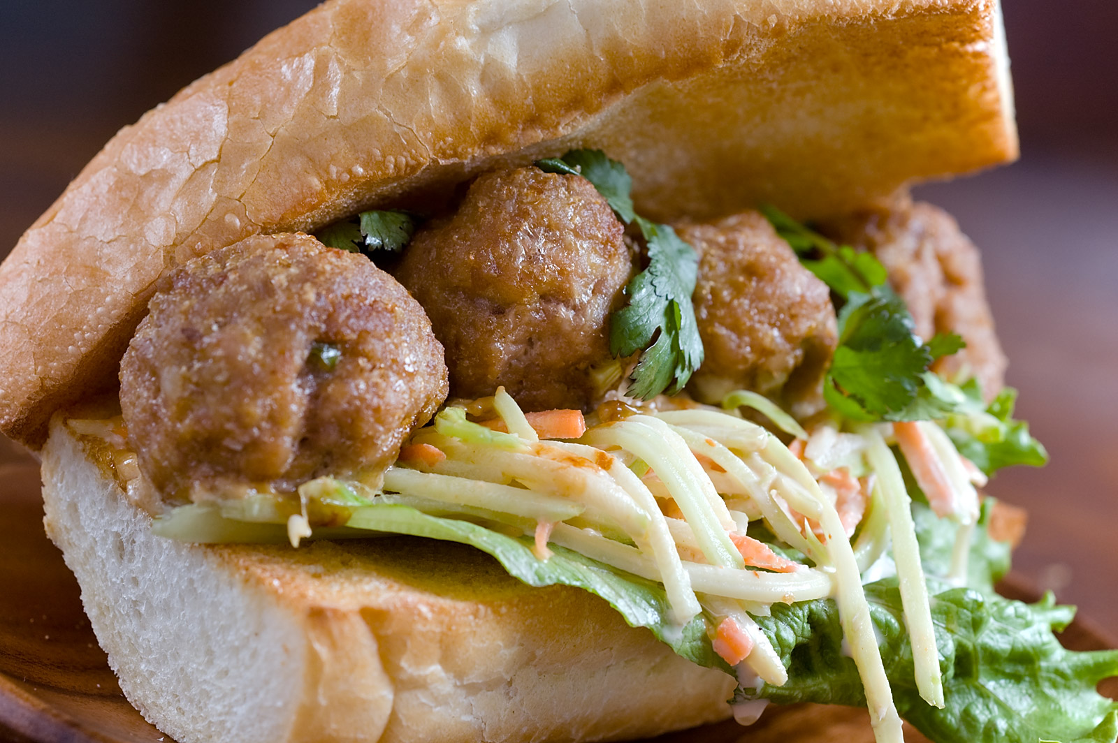 image of Asian Meatball Sub recipe by Life's Ambrosia