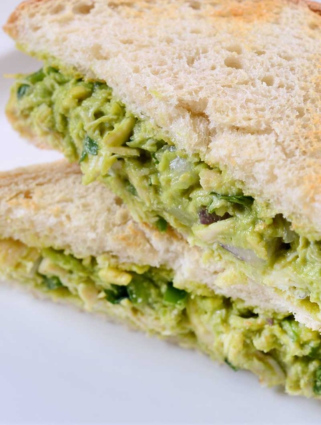 Avocado Chicken Salad Sandwich