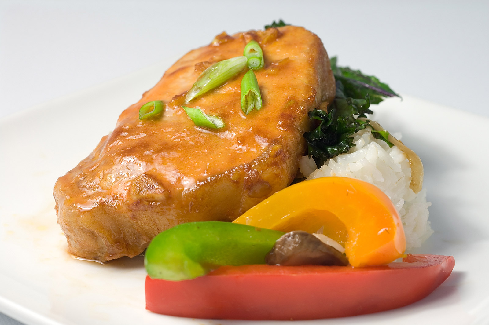 Baked Asian Style Pork Chops - Life's Ambrosia