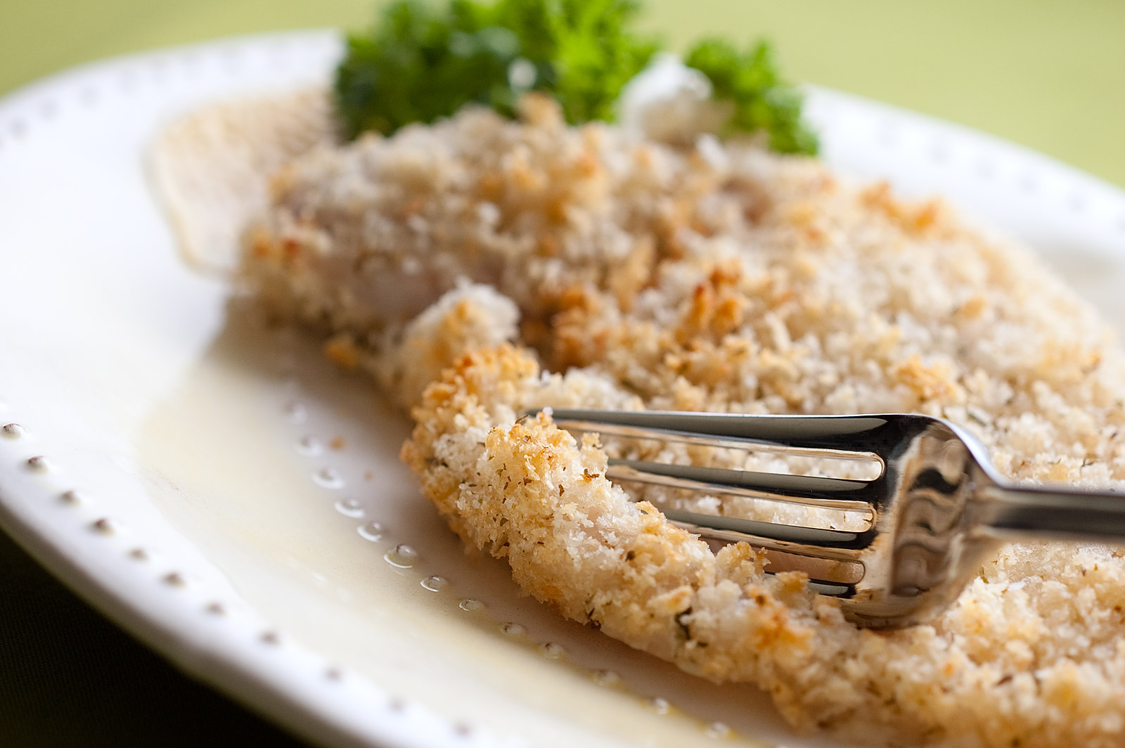 Baked Garlic Cod
