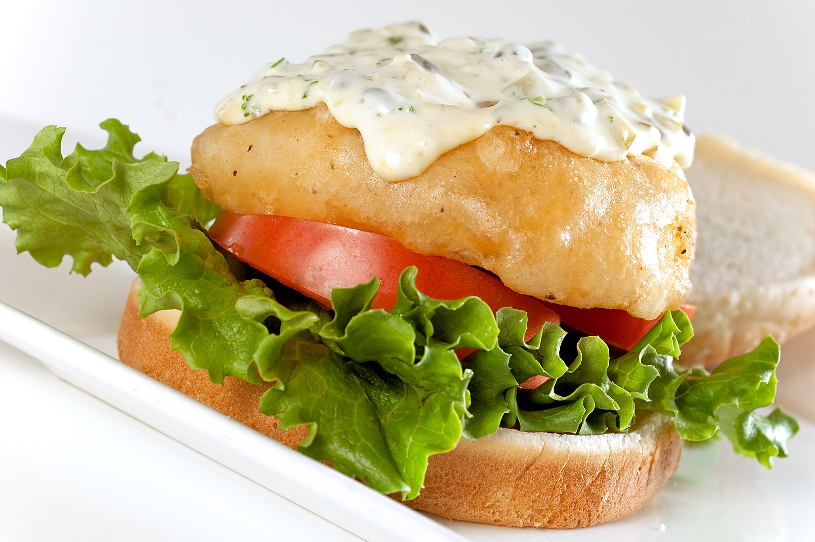 Beer Battered Fish Sandwich Life's Ambrosia