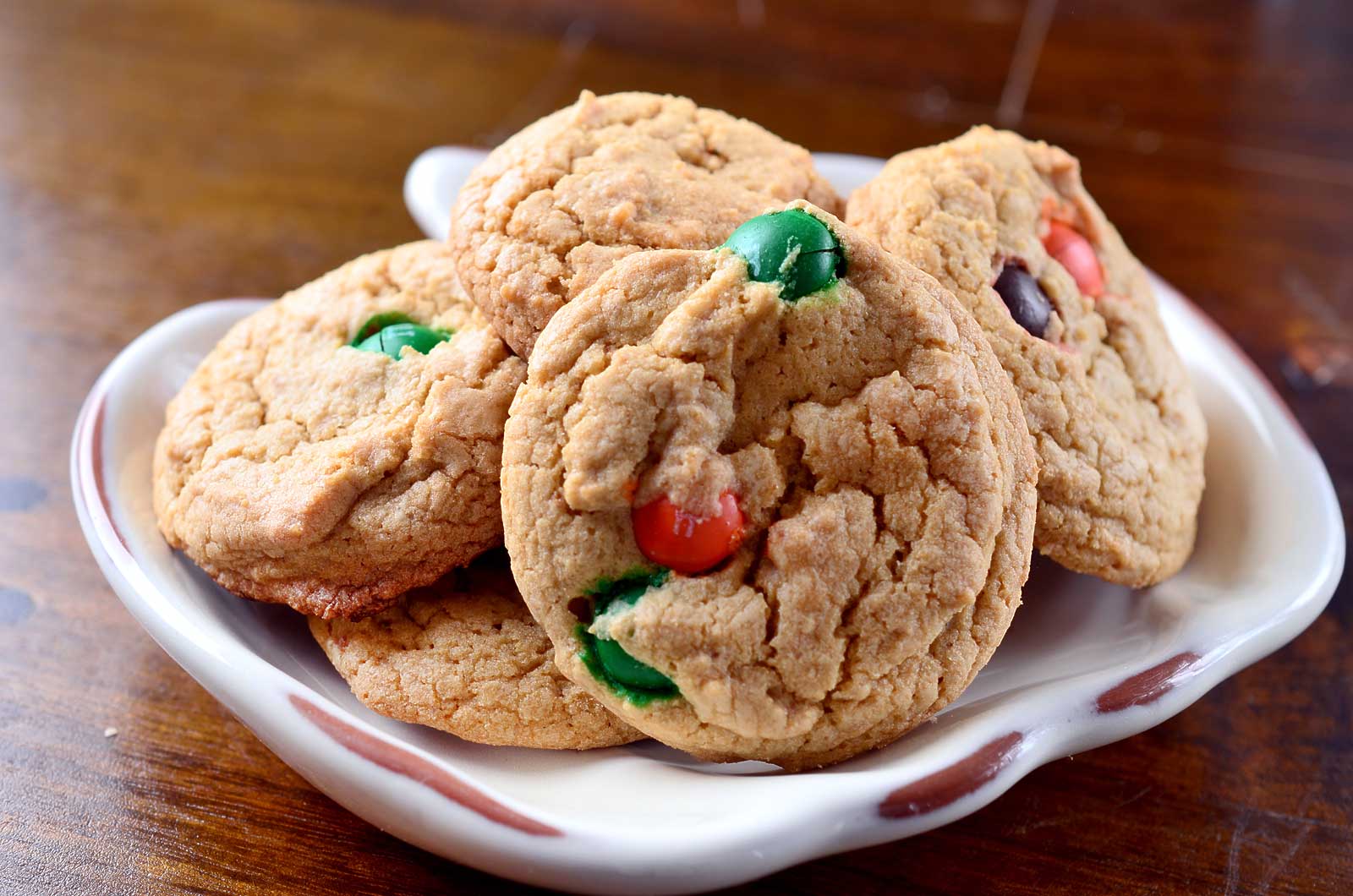 Biscoff and Pumpkin Spice M&M Cookies Life's Ambrosia