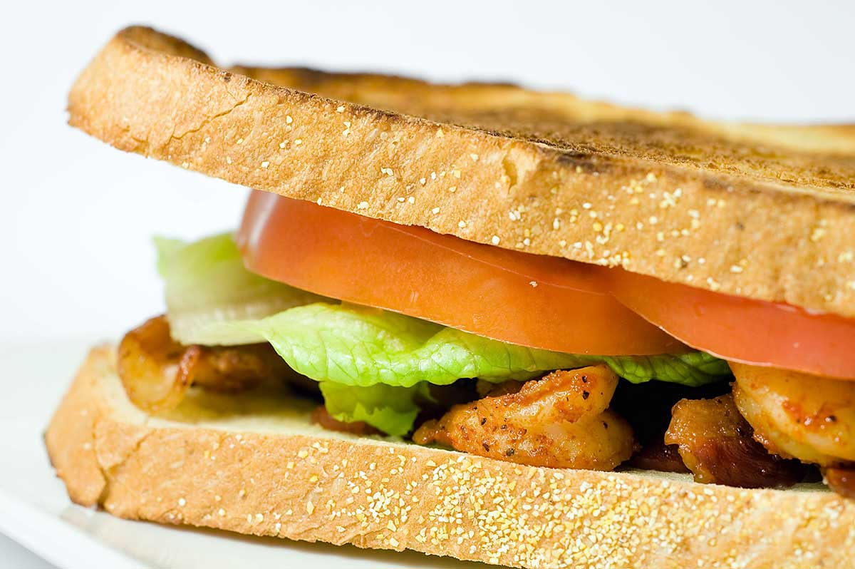 Cajun Shrimp BLT - Life's Ambrosia