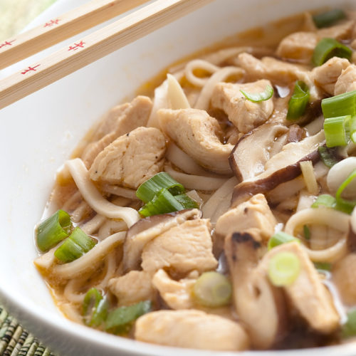 Chicken Udon Noodle Soup Life's Ambrosia