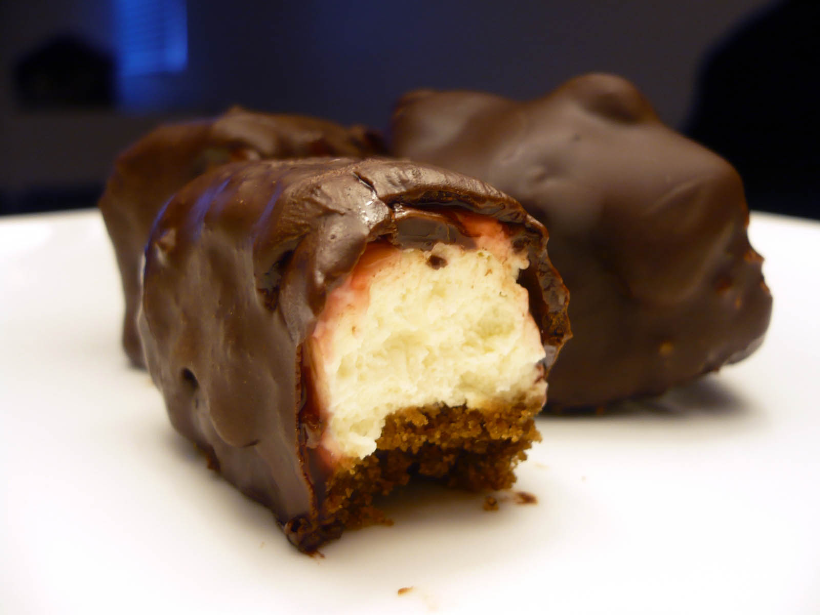 Chocolate Covered Cherry Cheesecake Bites