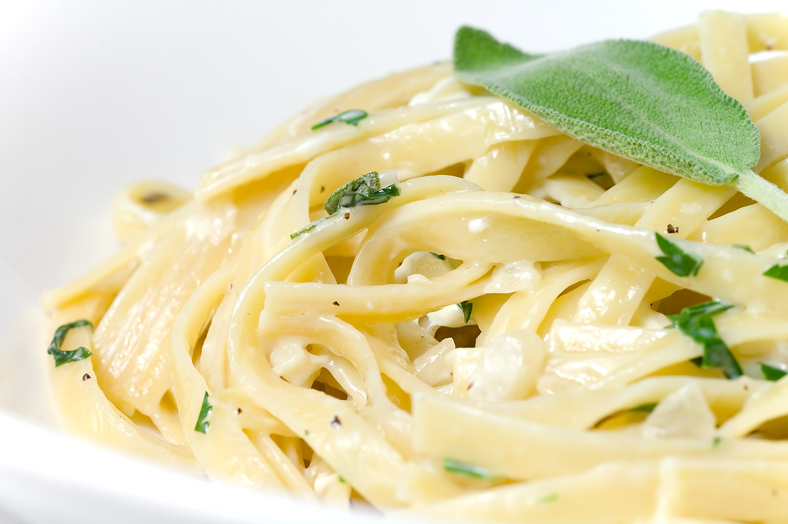 Creamy Herb Fettuccine