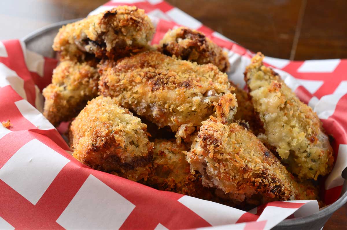 Crispy Dill Chicken Wings