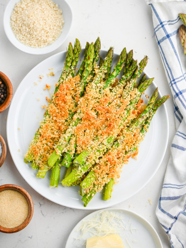 Baked Asparagus with Parmesan Life's Ambrosia