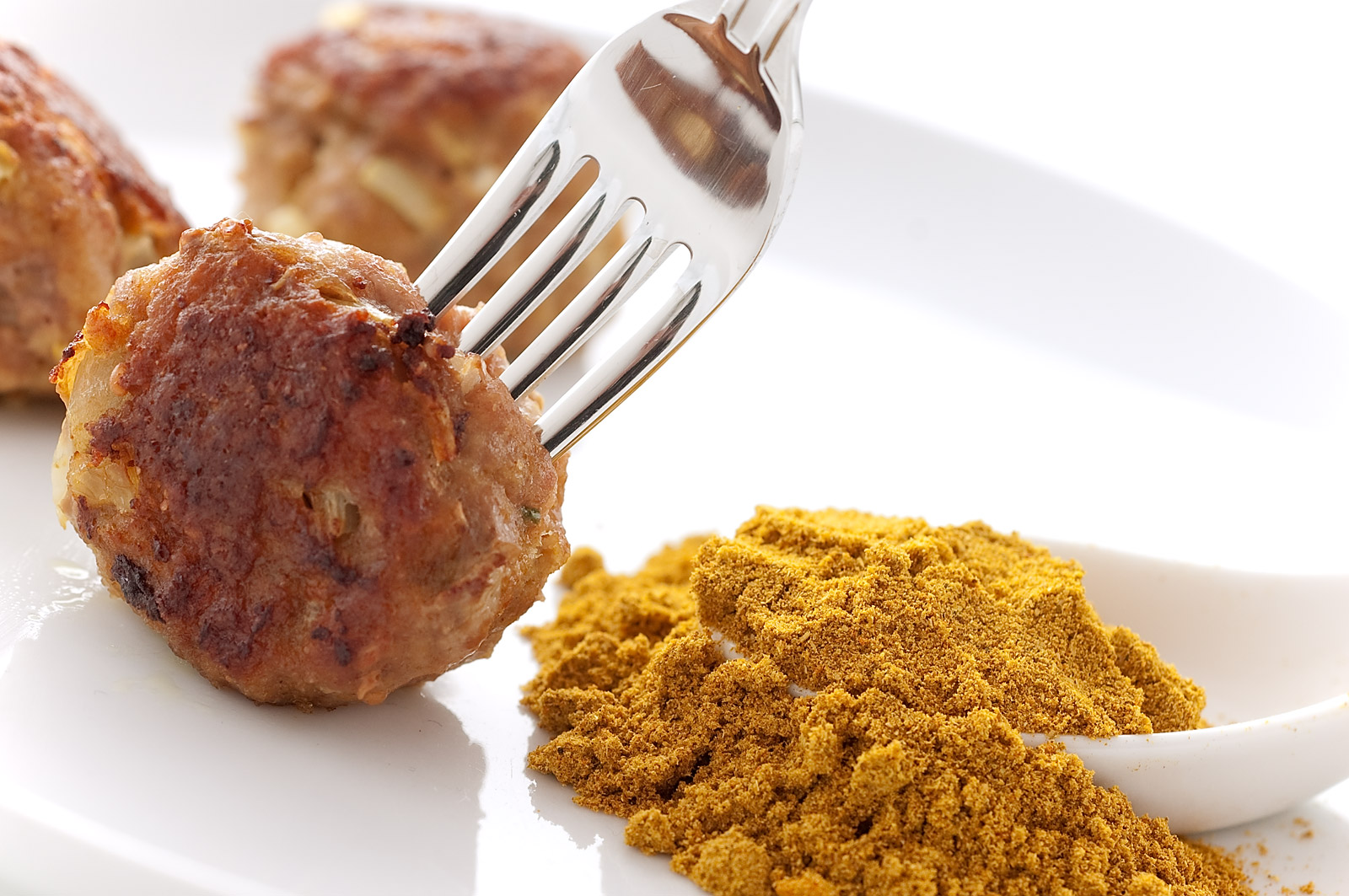 Curry Turkey Meatballs