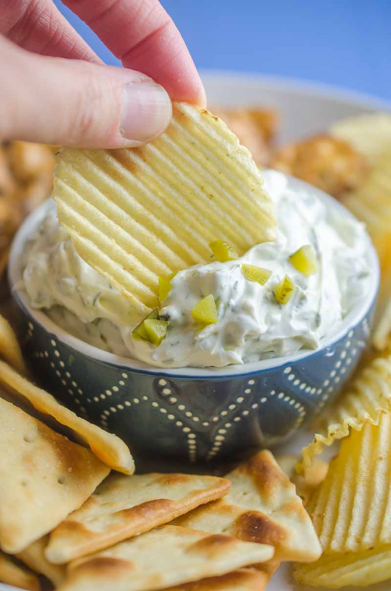 Dill Pickle Dip Life's Ambrosia