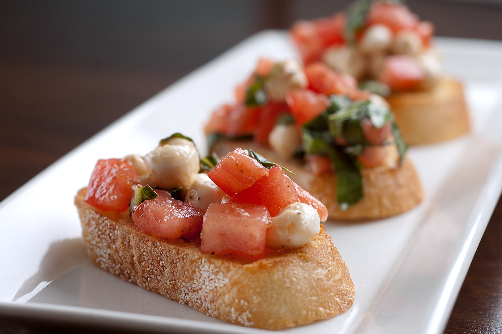 Heirloom Tomato and Mozzarella Bruschetta Life's Ambrosia