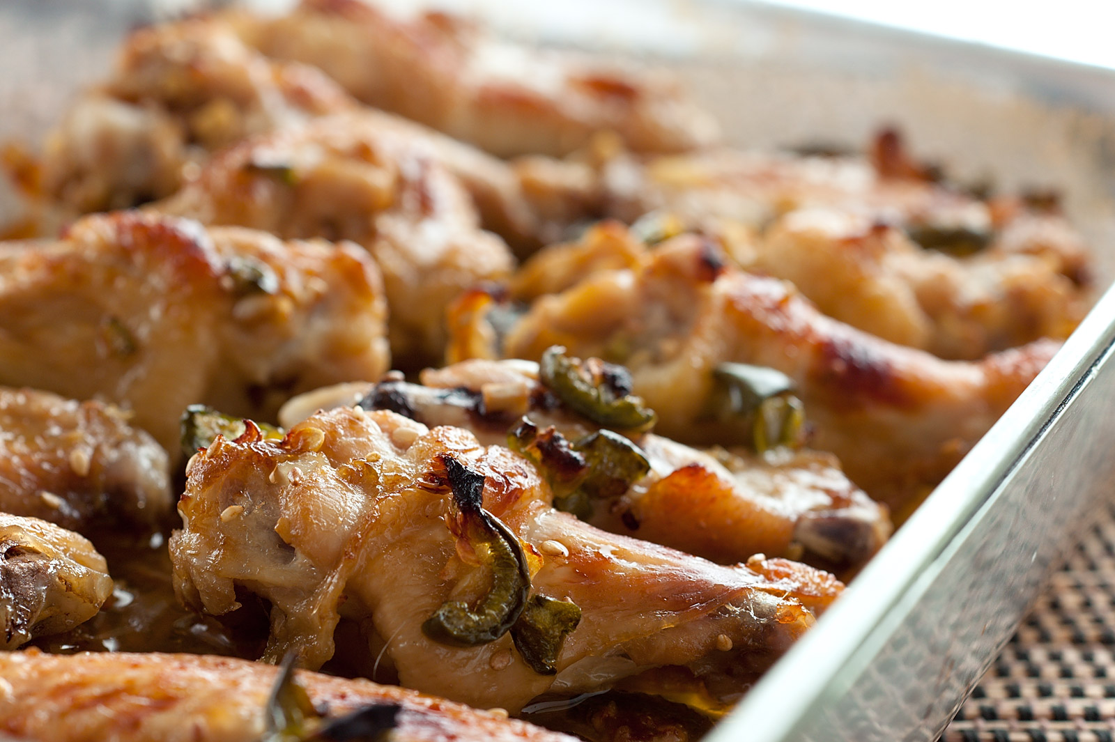 Jalapeno Ginger Chicken Wings