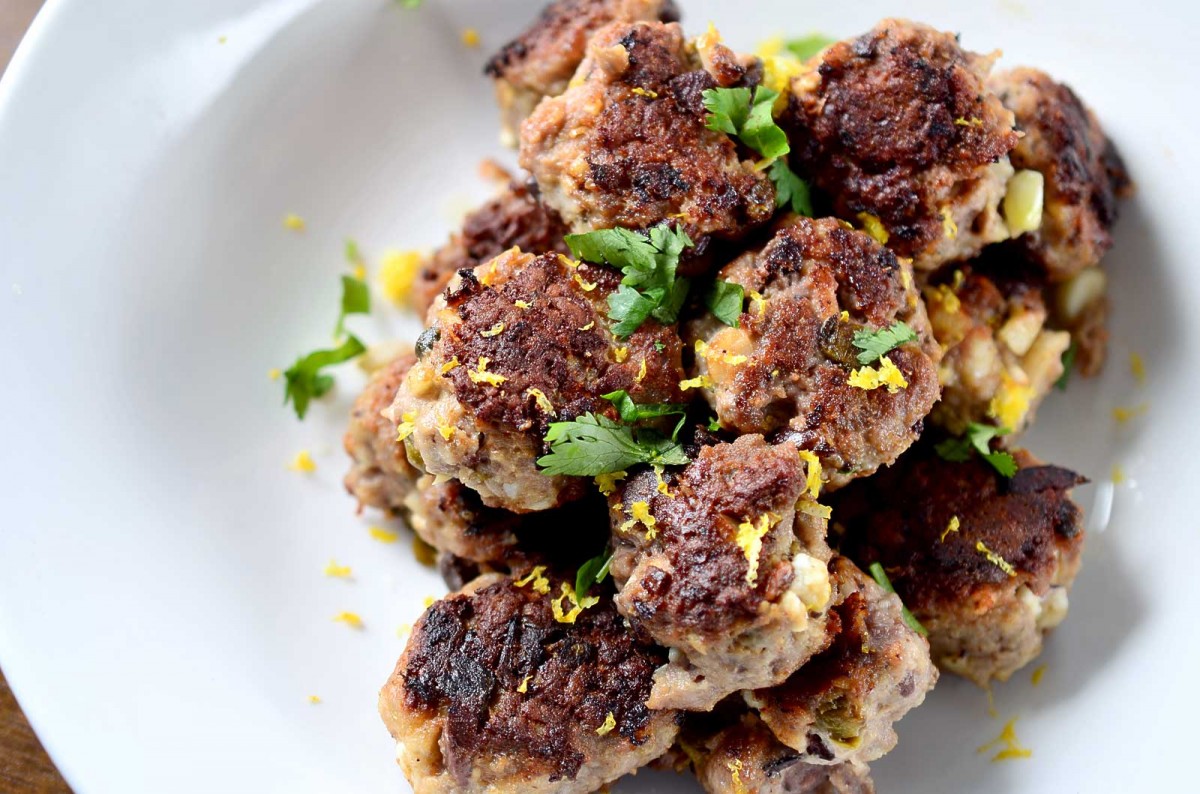 Mediterranean Lamb Meatballs