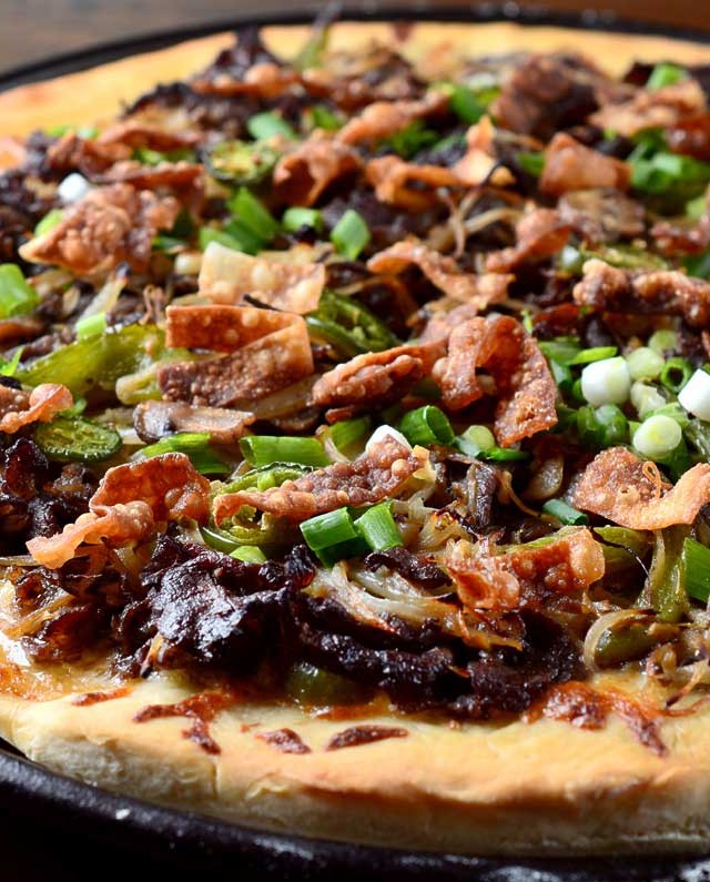 Mongolian BBQ Pizza