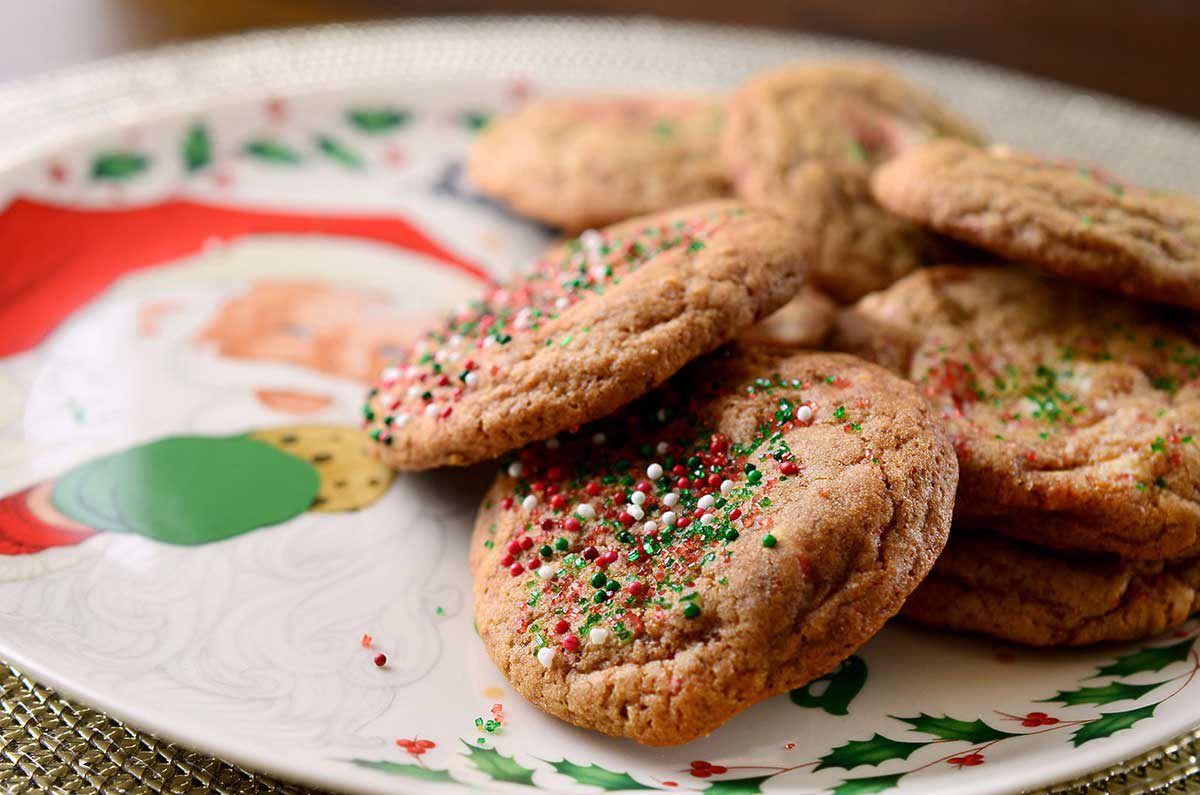 Peppermint White Chocolate Mocha Cookies