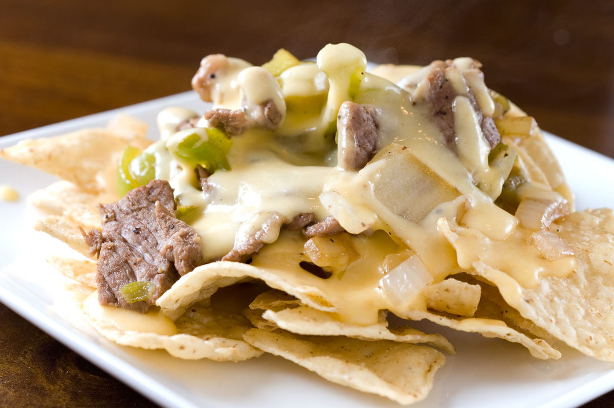 Philly Cheesesteak Nachos
