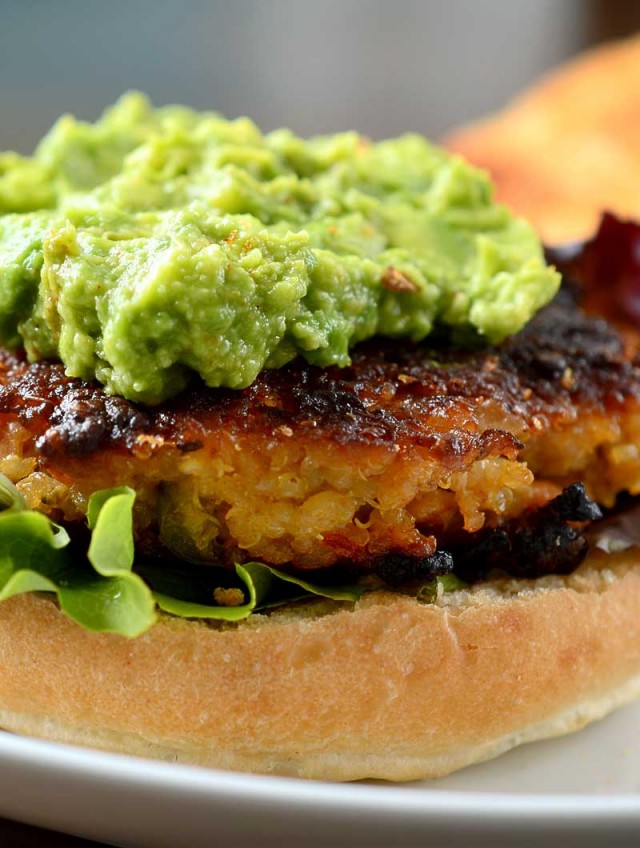 Pico de Gallo Quinoa Burgers