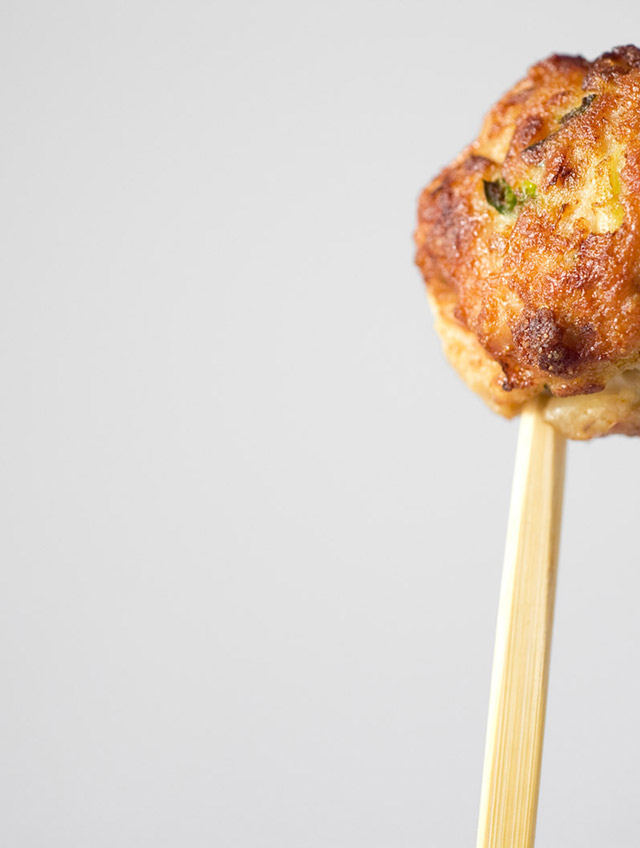 Asian Pork Meatballs with Soy Garlic Dipping Sauce