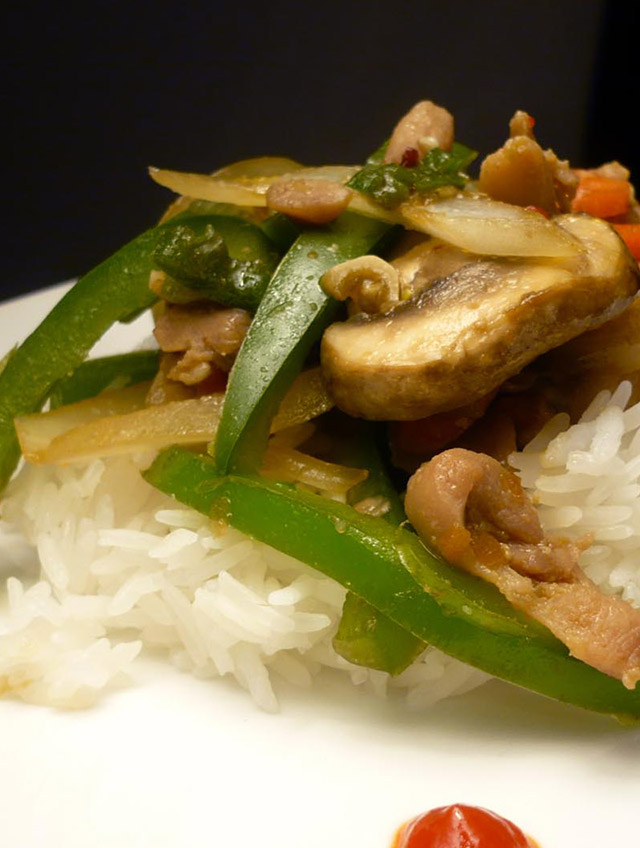 Spicy Chicken Teriyaki Stir Fry