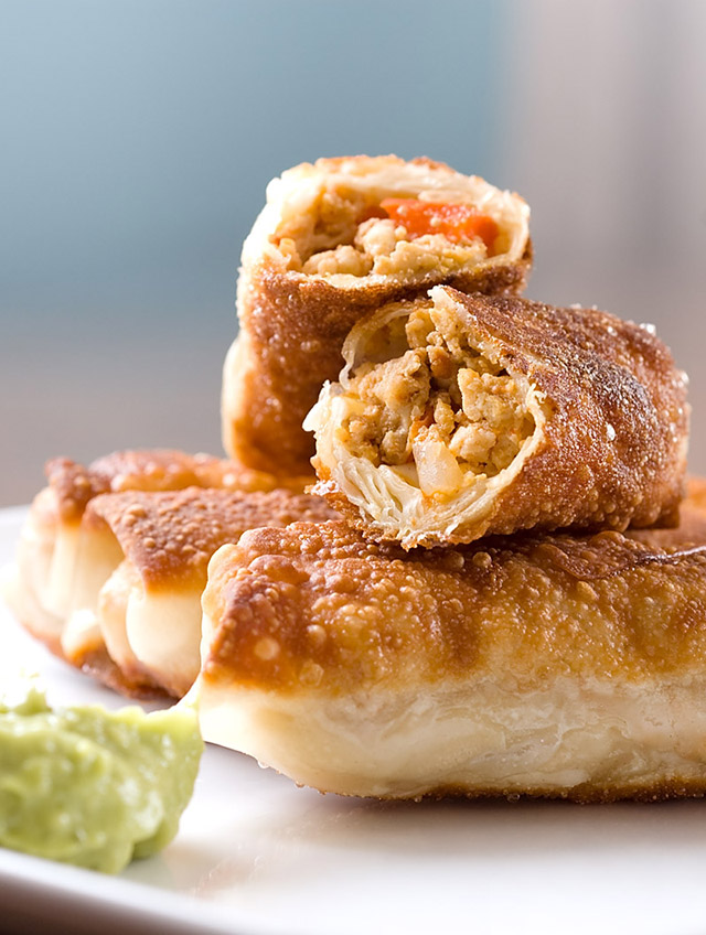 Chipotle Chicken Egg Rolls