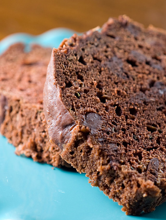 Chocolate Chocolate Chip Zucchini Bread